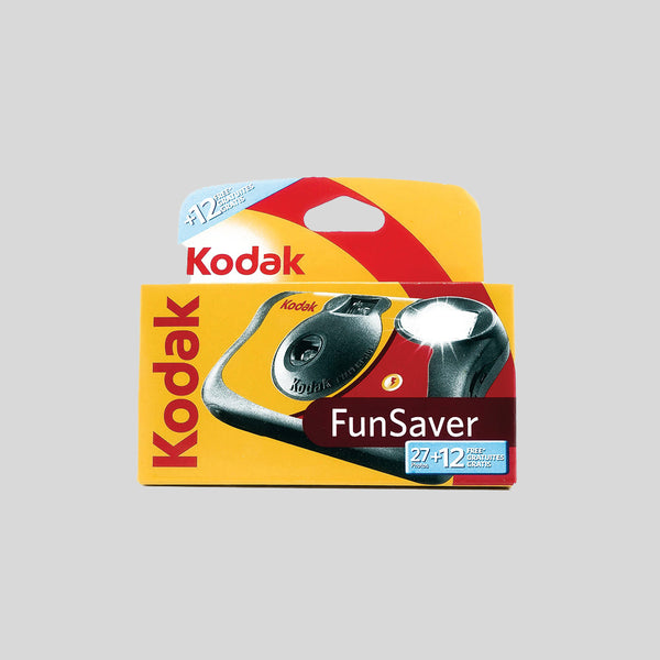 Kodak Fun Saver Flash 35mm Single Use Camera (27+12 exp)