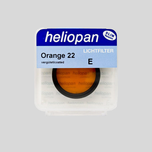 Heliopan Orange 22 Black and White Filter Medium
