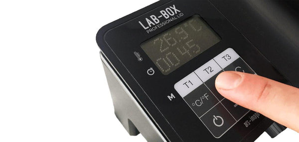 LAB-BOX Professional Lid (Built-in Timer/Thermometer)